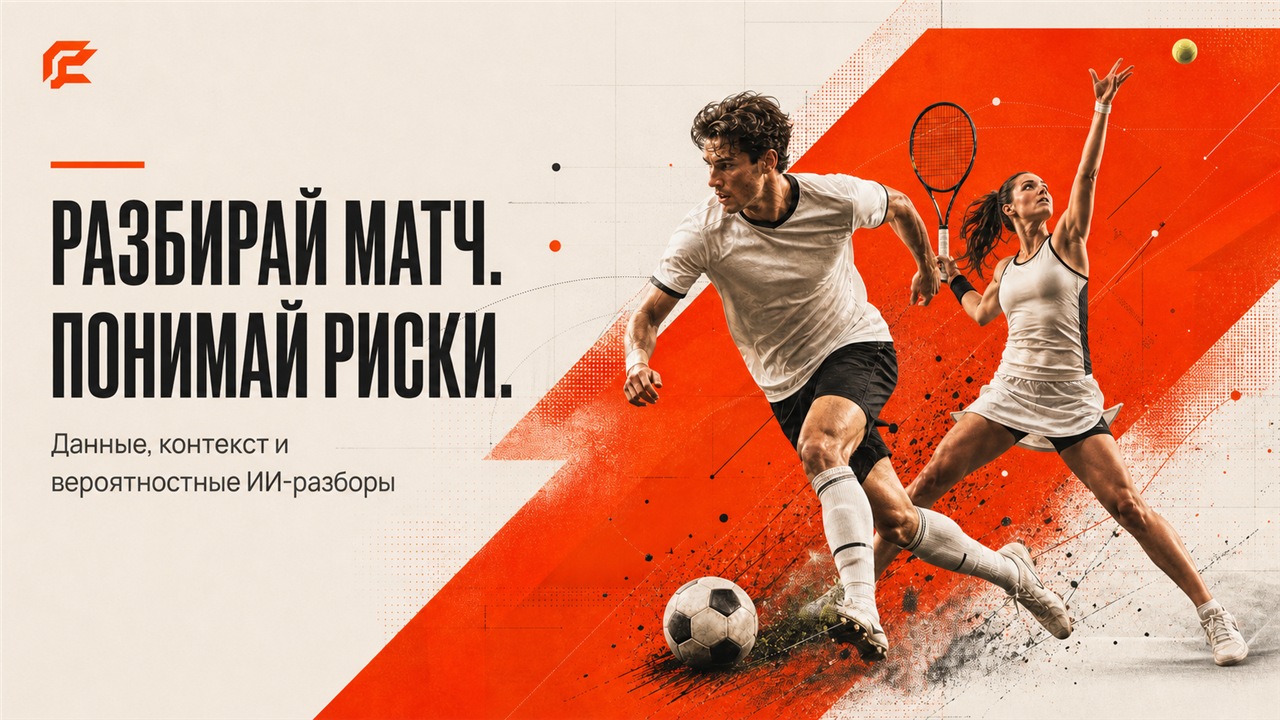 Спортлитик — ИИ-анализ футбольных матчей
